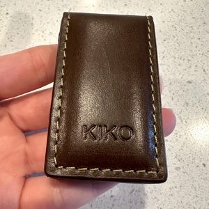 Kiko Cowhide Leather Magnetic Money Clip